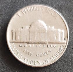 Moeda Estados Unidos 1964 5 Cents 1
