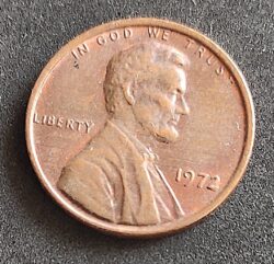Moeda Estados Unidos 1972 1 Cent 1