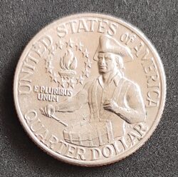 Moeda Estados Unidos 1976 Quarter Dollar 1