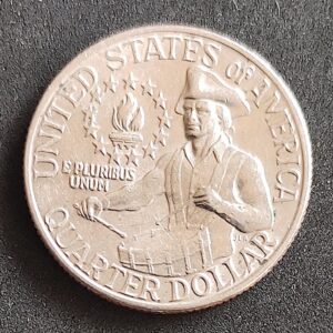Moeda Estados Unidos 1976 Quarter Dollar 1