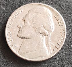Moeda Estados Unidos 1978 5 Cents 1