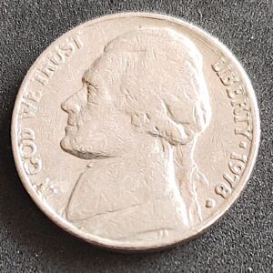 Moeda Estados Unidos 1978 5 Cents 1