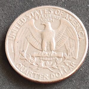 Moeda Estados Unidos 1982 Quarter Dollar 1