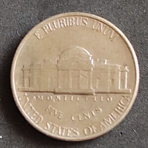 Moeda Estados Unidos 1991 5 Centavos 1
