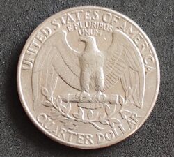 Moeda Estados Unidos 1991 Quarter Dollar 1