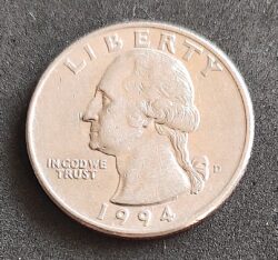 Moeda Estados Unidos 1994 D Quarter Dollar 1