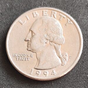 Moeda Estados Unidos 1994 D Quarter Dollar 1