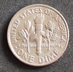 Moeda Estados Unidos 1997 1 Dime 1