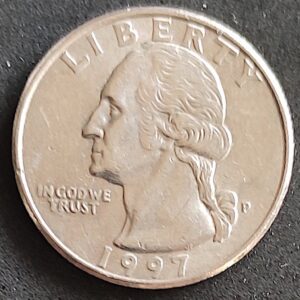 Moeda Estados Unidos 1997 Quarter Dollar 1