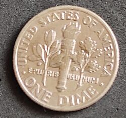 Moeda Estados Unidos 1999 1 Dime 1