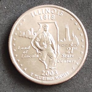 Moeda Estados Unidos 2003 Quarter Dollar 1