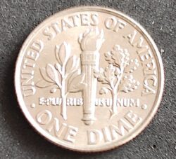 Moeda Estados Unidos 2005 1 Dime 1