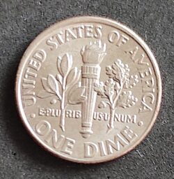 Moeda Estados Unidos 2010 P 1 Dime 1