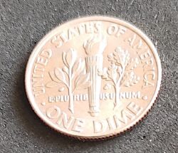 Moeda Estados Unidos 2011 1 Dime 1