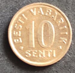 Moeda Estônia 2006 10 Senti 1