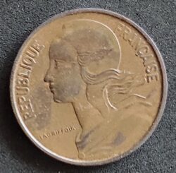 Moeda França 1963 10 Centavos 1