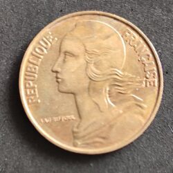 Moeda França 1963 20 Centavos 3