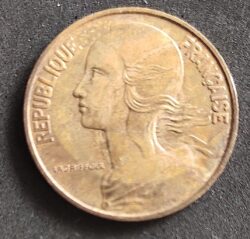 Moeda França 1963 20 Centavos 5