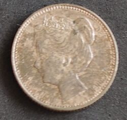 Moeda Holanda 1904 25 Cents 1