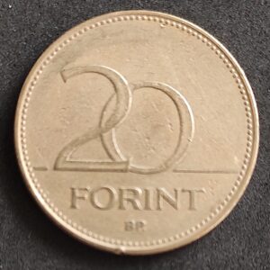 Moeda Hungria 1993 20 Forint 1