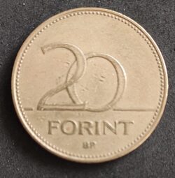 Moeda Hungria 1995 20 Forint 1