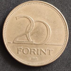 Moeda Hungria 2004 20 Forint 1