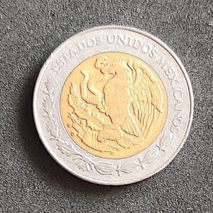 Moeda México 1993 1 Peso 1