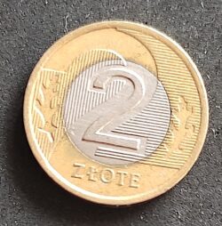 Moeda Polônia 2007 2 Zlote 1