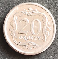 Moeda Polônia 2010 20 Groszy 1