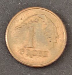 Moeda Polônia 2013 1 Grosz 3