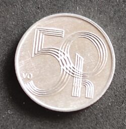 Moeda República Tcheca 2007 50 Korun 1