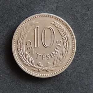 Moeda Uruguai 1953 10 Centavos 1
