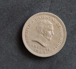 Moeda Uruguai 1953 10 Centavos 1