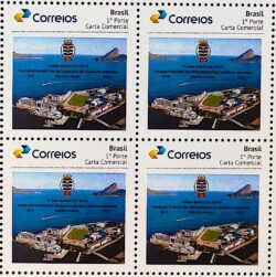 PB 187 Selo Personalizado Turma Barao de Teffe Marinha Militar 2020 Quadra