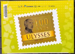 PB 20 Vinheta Selo Personalizado Ulysses Guimarães Político 2016