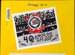 PB 80 Selo Personalizado Corinthians 40 Anos Jejum 2018 Vinheta G