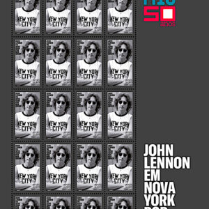 C 3982 Selo John Lennon em Nova York Música Beatles 2021 Folha