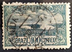 C 10 Selo Tricentenario Cabo Frio 1915 2 Circulado