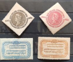 C 106 Selo Centenario de Nascimento de Carlos Gomes Musica 1936