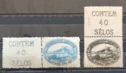 C 113 Selo Centenario de Nascimento de Francisco Pereira Passos Rio de Janeiro Botafogo 1937 3 Com Vinheta