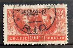 C 13 Selo Visita do Rei Alberto Bélgica Epitassio Pessoa Relacoes Diplomaticas 1920 7 Circulado