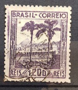 C 134 Selo Vista dos Arcos da Lapa Rio de Janeiro 1939 2 Circulado