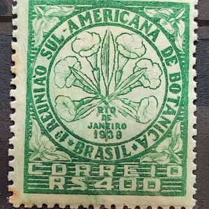 C 135 Selo Reuniao Sul Americana de Botanica Flora Biologia Ciencia 1939 4