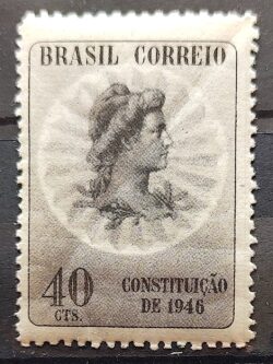 C 223 Selo Promulgacao da Constituicao Direito Justica 1946 3
