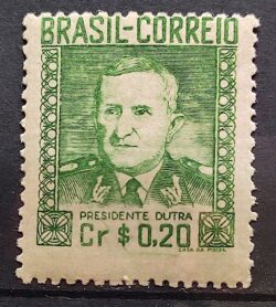 C 231 Selo Presidente Militar Eurico Gaspar Dutra 1947 4