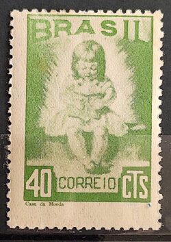 C 239 Selo Campanha Nacional da Criança Infantil 1948 2