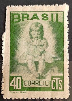 C 239 Selo Campanha Nacional da Criança Infantil 1948 3