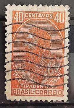 C 240 Selo Tiradentes Historia 1948 3 Circulado