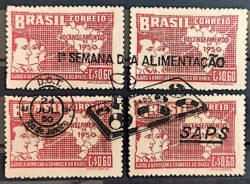 C 254 Selo Recenseamento Geral do Brasil Geografia Mapa 1950 2