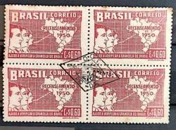 C 254 Selo Recenseamento Geral do Brasil Geografia Mapa 1950 Quadra CPD RJ 25